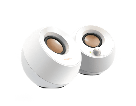 Creative Kamenček/Stereo/4W/White