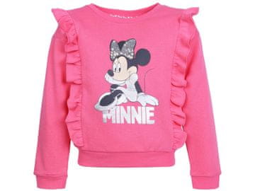 Disney Roza pulover z volančki Minnie Mouse