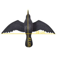 shumee Krokar v letu - strašilec golobov in drugih ptic