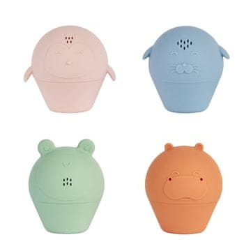 Badabulle Silikonske igrače za vodo 4pcs