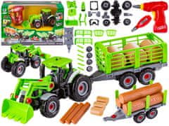 shumee TRAKTOR S PRIKOLICO Za Demontažo, TRAKTOR Izvijač 52 EL.