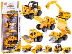 shumee 5-delni komplet kovinskih konstrukcijskih vozil, avtomobilov, vzmeti