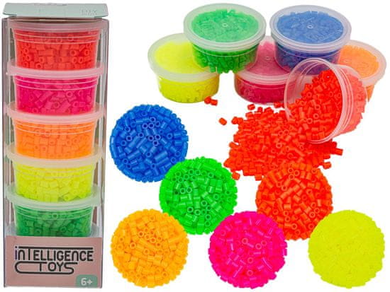 shumee Likalne kroglice 3000 kosov, likalne kroglice, za likalnike, 6 barv, zaloga - FLUORESCENTNA MEŠANICA BARV