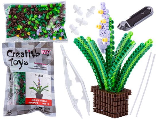 shumee Likalne perle 3D različica, Šablona Flower Heather Lavender, Sachet, Likalna vrečka