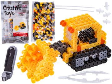 shumee Likalne perle 3D verzija, BULDOŽER, DOZER, Torbica, Likalni stroj