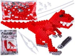 shumee Likalne perle 3D različica, TIRANOZAVER, T-REX, DINOZAVR, Torbica, Likalna torba