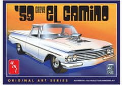 shumee Plastični model - Avto 1959 Chevy El Camino (Originalna umetniška serija) 1:25 - AMT