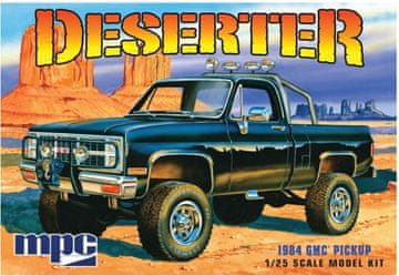 shumee Plastični model - Avto 1984 GMC Pickup (črna) - MPC