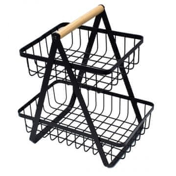 BRUNBESTE LOFT 3063 3-nadstropna košara za sadje in začimbe