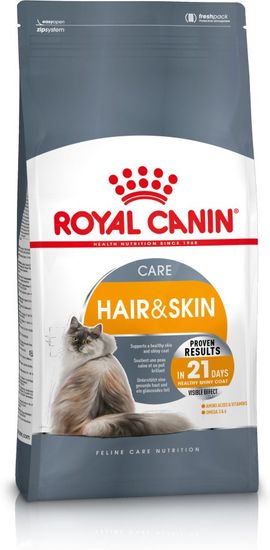 Royal Canin ROYAL CANIN Hair&amp;Skin Care Adult - suha hrana za mačke - 400g