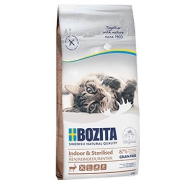 Bozita Bozita Notranji in sterilizirani severni jeleni brez žit 2 kg