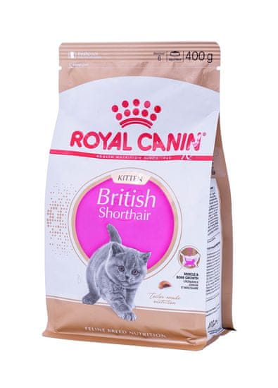 Royal Canin ROYAL CANIN British Shorthair Kitten - suha hrana za mačke - 400g
