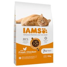 IAMS IAMS Advanced Nutrition Senior - suha hrana za mačke - 10 kg