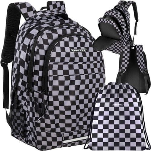 Kruzzel Nahrbtnik 22L - šahovnica Kruzzel 24530