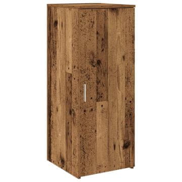 Vidaxl shranjevalna omara Old Wood 40x45x103,5 cm inženirski les