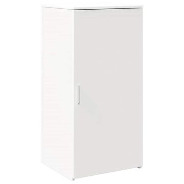 Vidaxl shranjevalna omara bela 50x45x103,5 cm inženirski les