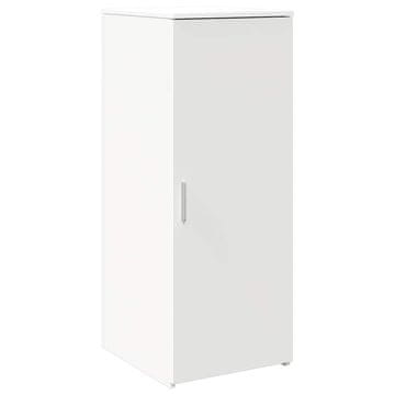 Vidaxl Omarica za shranjevanje bela 40x45x103,5 cm inženirski les