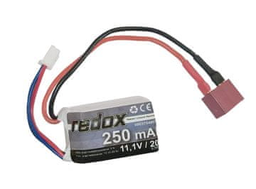 shumee Redox 250 mAh 11.1V 20C DEAN - LiPo paket