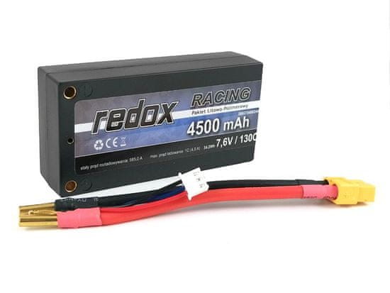 shumee Redox HV 4500 mAh 7.6V 130C SHORTY XT-60 Racing Hardcase LiPo paket