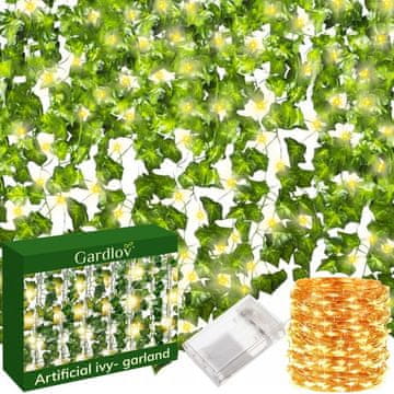 Gardlov Umetni bršljan + LED Gardlov 24538