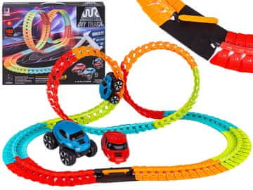 shumee Fleksibilna avtomobilska steza, dirkalna steza 192 elementov