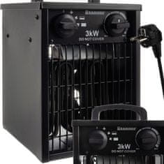 Kaminer Kaminer električni grelnik z ventilatorjem 24361