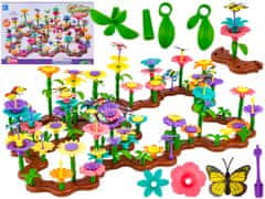 shumee Construction Bricks Garden Flowers 272 kosov, komplet za izdelavo cvetličnega aranžmaja