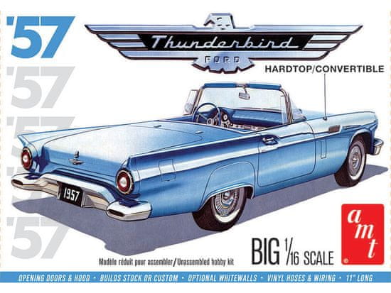 shumee Plastični model - Avto 1:16 1957 Ford Thunderbird 2T