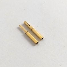 shumee Zlati konektorji (banana) 0,8 mm MSP (par)