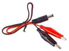 shumee Adapter, napajalni kabel DC Jack 5,2 mm - mehke sponke v obliki krokodila