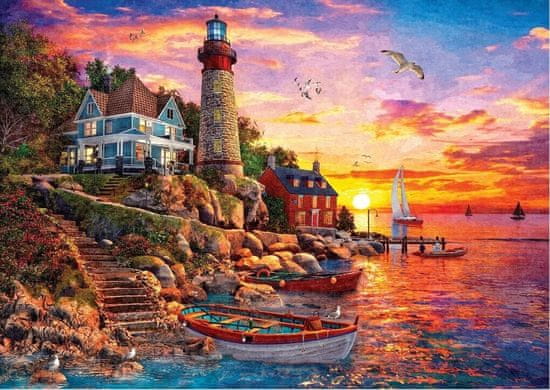 Art puzzle Sestavljanka Lep sončni zahod 2000 kosov