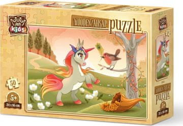 Art puzzle Lesena sestavljanka Simpatičen pony 50 kosov