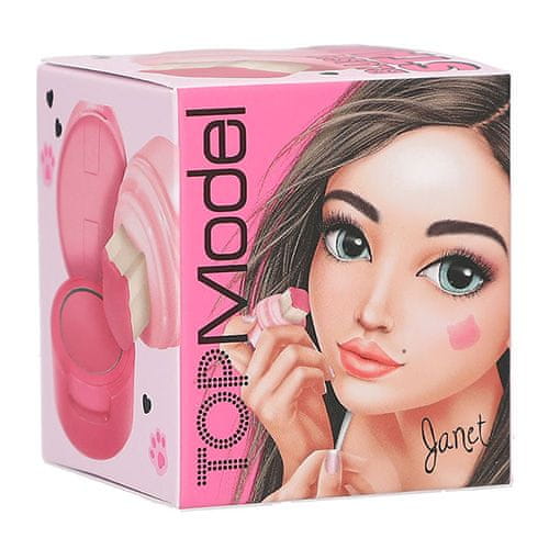 Top Model Tvářenkové razítko , Růžové, Janet