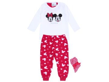 Disney Darilni set: pižama + nogavice Minnie in Mickey Mouse DISNEY