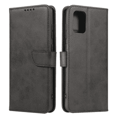 Onasi Wallet denarnica usnjena preklopna torbica Xiaomi Redmi Note 13 Pro - črna