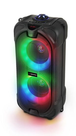 Esperanza Esperanza EP157 BT FM LED RGB zvočnik črne barve 10W