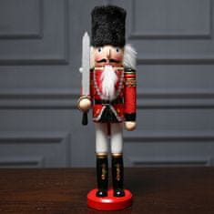 Korbi Odpirač orehov, lesena figurica, božična dekoracija, vojak, 30 cm