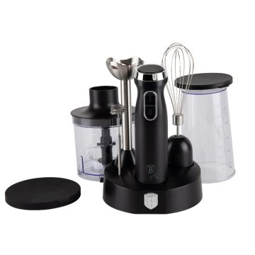 Berlingerhaus palični mešalnik z dodatki 6 kosov Matte Black Collection BH-9597