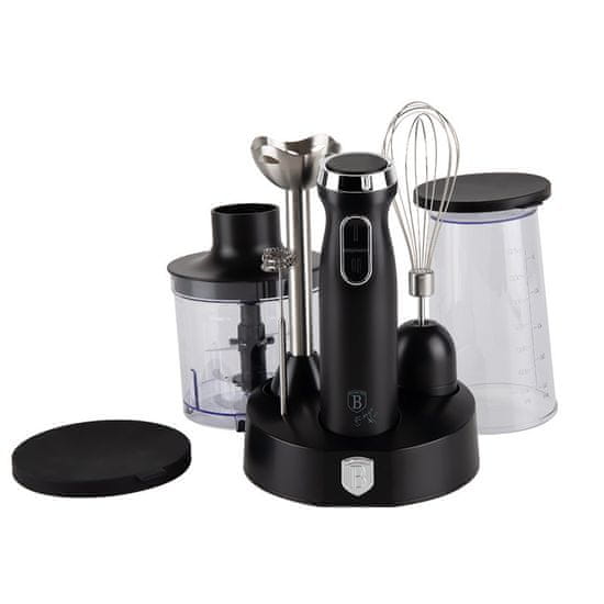 Berlingerhaus palični mešalnik z dodatki 6 kosov Matte Black Collection BH-9597