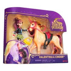 Spin Master Figurice Unicorn academy 11 cm Valentina in Cinder