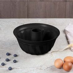 Berlingerhaus Model za bundt torto s titanovo površino 25 cm Matte Black Collection BH-8629