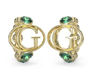 Guess Decentni pozlačeni prstani Rivoli JUBE03360JWYGEMT/U