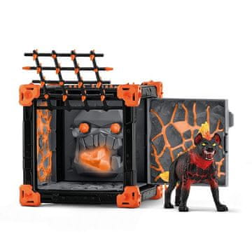 Schleich Arena BattleCave Lava Hyenas