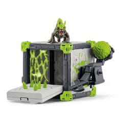 Schleich Arena BitkaJama kamnitega kameleona