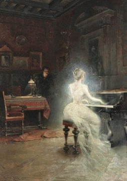 Art puzzle Serija Puzzle Museum: Fantomski pianist 500 kosov