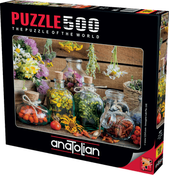 AnaTolian Puzzle Zeliščna terapija 500 kosov