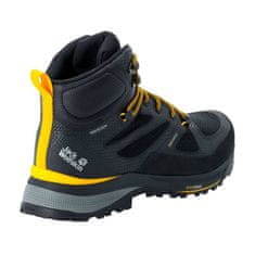 Jack Wolfskin Čevlji treking čevlji črna 42.5 EU Force Striker Texapore Mid