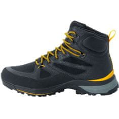 Jack Wolfskin Čevlji treking čevlji črna 42.5 EU Force Striker Texapore Mid