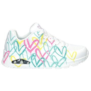 Skechers Čevlji bela Uno Changed Love