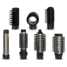Cecotec Kulmofén , 3467, CermicCare AirGlam, multifunkční, 8 hlavic, technologie Coanda, digitální motor brushless 110000 ot./min., 3 teploty, 3 rychlosti, 1400 W